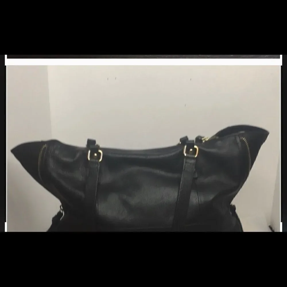 🛍️Kooba GK1206/08 Everette leather tote Bags black